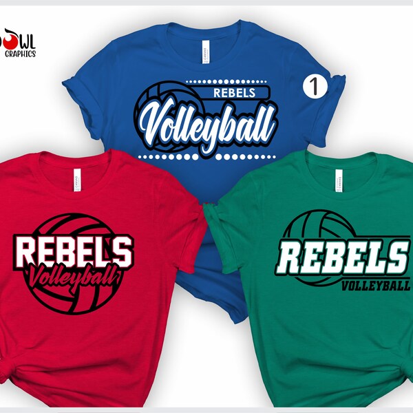 Volleyball T Shirt Etsy