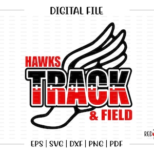 Track svg, Hawk Track svg, Hawk, Hawks, Track, svg, dxf, eps, png, pdf, sublimation, cut file, htv, vector, digital