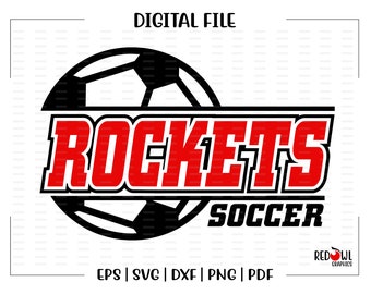 Fußball svg, Rakete Fußball svg, Rakete, Raketen, Fußball, svg, dxf, eps, png, pdf, sublimation, cut Datei, htv, Vektor, Digital, Clipart,Design