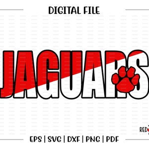 Jaguar svg, Jaguars svg, Paw svg, Jaguar, J, Jaguars, Paw, svg, dxf, eps, png, pdf, sublimation, cut file, htv, vector, digital
