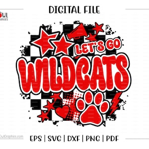 Wildkatze svg, Wildkatzen svg, Wildkatze, Wildkatzen, Clipart, Maskottchen, Schule, svg, dxf, eps, png, pdf, sublimation, cut Datei, htv, Vektor, digital