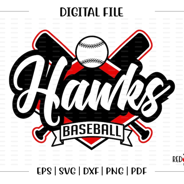 Baseball svg, Hawk svg, Baseball, Hawks Baseball, Hawk, Hawks, svg, dxf, eps, png, pdf, sublimation, cut file, htv