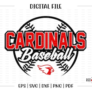Baseball svg, Cardinal svg, Baseball, Cardinal Baseball, Cardinal, Cardinals, svg, dxf, eps, png, pdf, sublimation, cut file, htv