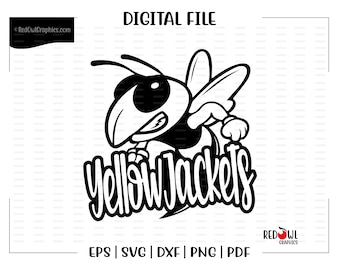 Jackets svg, Yellowjackets svg, Jacket, Jackets, yellowjackets, svg, dxf, eps, png, pdf, sublimation, cut file, htv, vector, digital