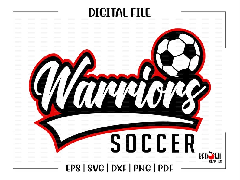 Soccer Svg, Warrior Soccer Svg, Warrior, Warriors, Soccer, Svg, Dxf ...