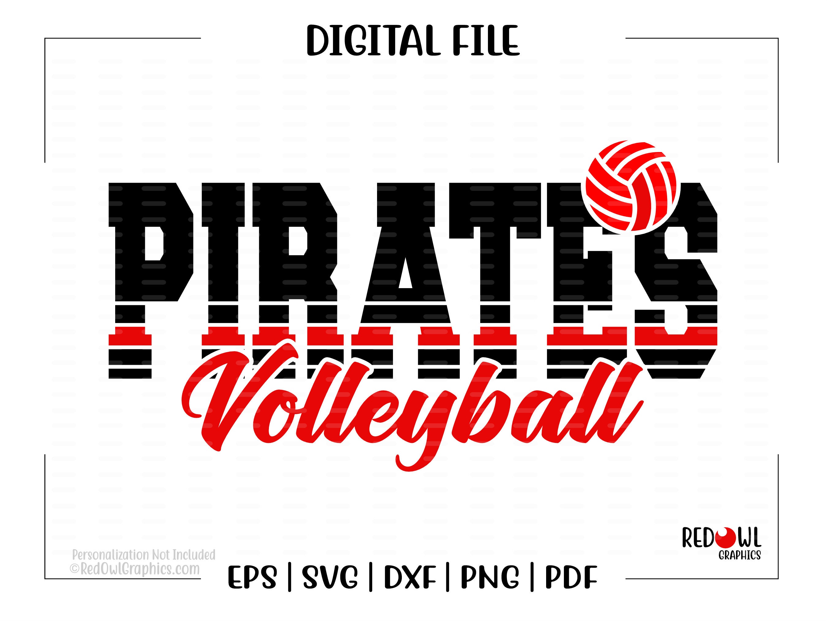 Volleyball svg, Pirate Volleyball svg, Pirate, Pirates, Volleyball, svg, dxf, eps, png, pdf, sublimation, cut file, htv, vector, digital