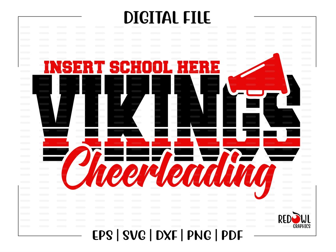 Cheer Svg, Viking Cheer Svg, Cheerleading, Viking, Vikings