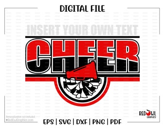 Cheerleader svg, Cheer svg, Cheerleading svg, Cheer, Cheerleading, svg, dxf, eps, png, pdf, sublimation, cut file, htv, clipart, design