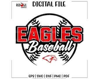 Eagle Baseball svg, Baseball svg, Eagle, Eagles, Baseball, vector, clipart, design, svg, dxf, eps, png, pdf, sublimation, cut file, htv