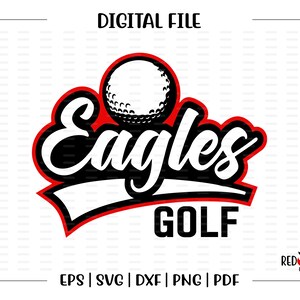Eagle Golf svg, Golf, Eagle, Eagles, Golf, svg, dxf, eps, png, pdf, sublimation, cut file, htv, vector,digital, htv, clipart, image, design