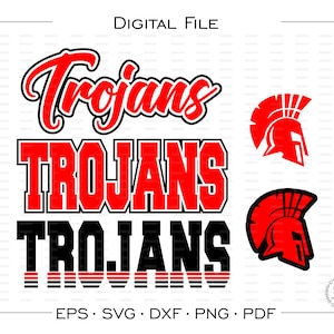 Trojan svg, Trojans svg, Trojan, Trojans, Mascot, School, svg, dxf, eps, png, pdf, sublimation, cut file, htv