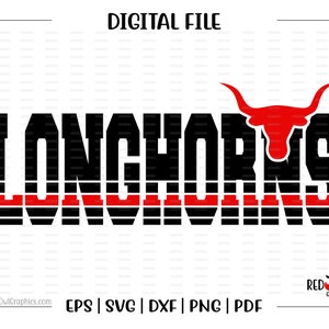 Longhorn svg, Longhorns svg, Longhorn, Longhorn png, svg, dxf, eps, png, pdf sublimation,cut file,htv,vector,digital,clipart,design