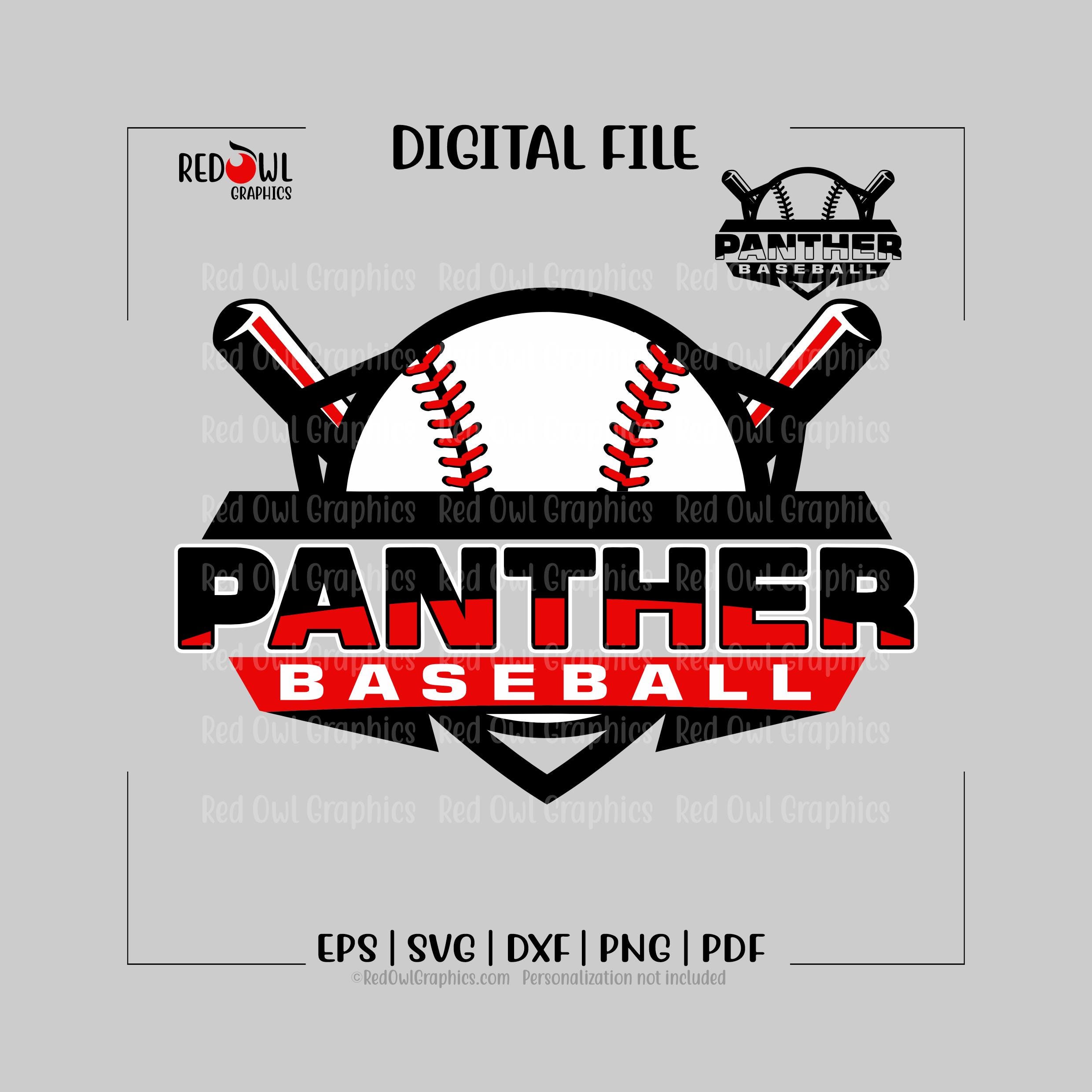 Baseball Svg, Panther Baseball Svg, Panther, Panthers, Baseball, Svg ...