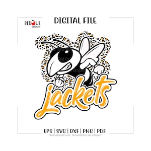 Jackets svg, Yellowjackets svg, Jacket, Jackets, yellowjackets, svg, dxf, eps, png, pdf, sublimation, cut file, htv, vector, digital