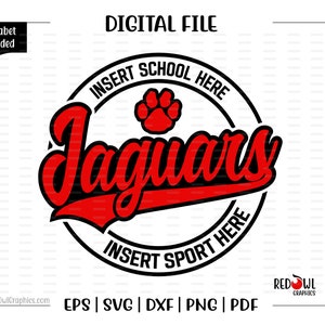 Jaguar svg, Jaguars svg, Paw svg, Jaguar, J, Jaguars, Paw, svg, dxf, eps, png, pdf, sublimation, cut file, htv, vector, digital