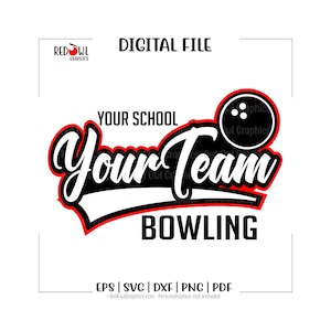 Personalizzato, Bowling svg, Bowling, Bowling dxf, digitale, Script, Coda, Sport, Mascotte, svg, dxf, eps, png, pdf, sublimazione