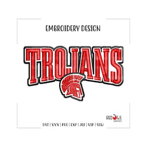Trojan, Trojans, Embroidery Design, Mascot, Team, School, Trojan Embroidery, Embroidery, Machine, Design, dst, xxx, pes, exp, jef, vip, sew
