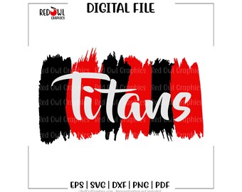 Titan svg, Titan, Titans svg, Titans, design, brush, stroke, svg, dxf, eps, png, pdf, sublimation, cut file, htv, vector, digital