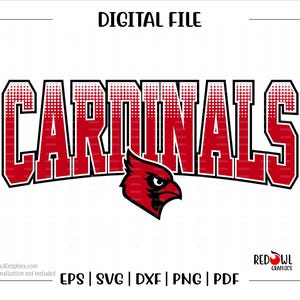 Cardinals svg, Cardinals png, Cardinal, Game Day, Spirit Wear, Team, Mascot, clipart, design, svg, dxf,eps,png, pdf,sublimation,cut file,htv