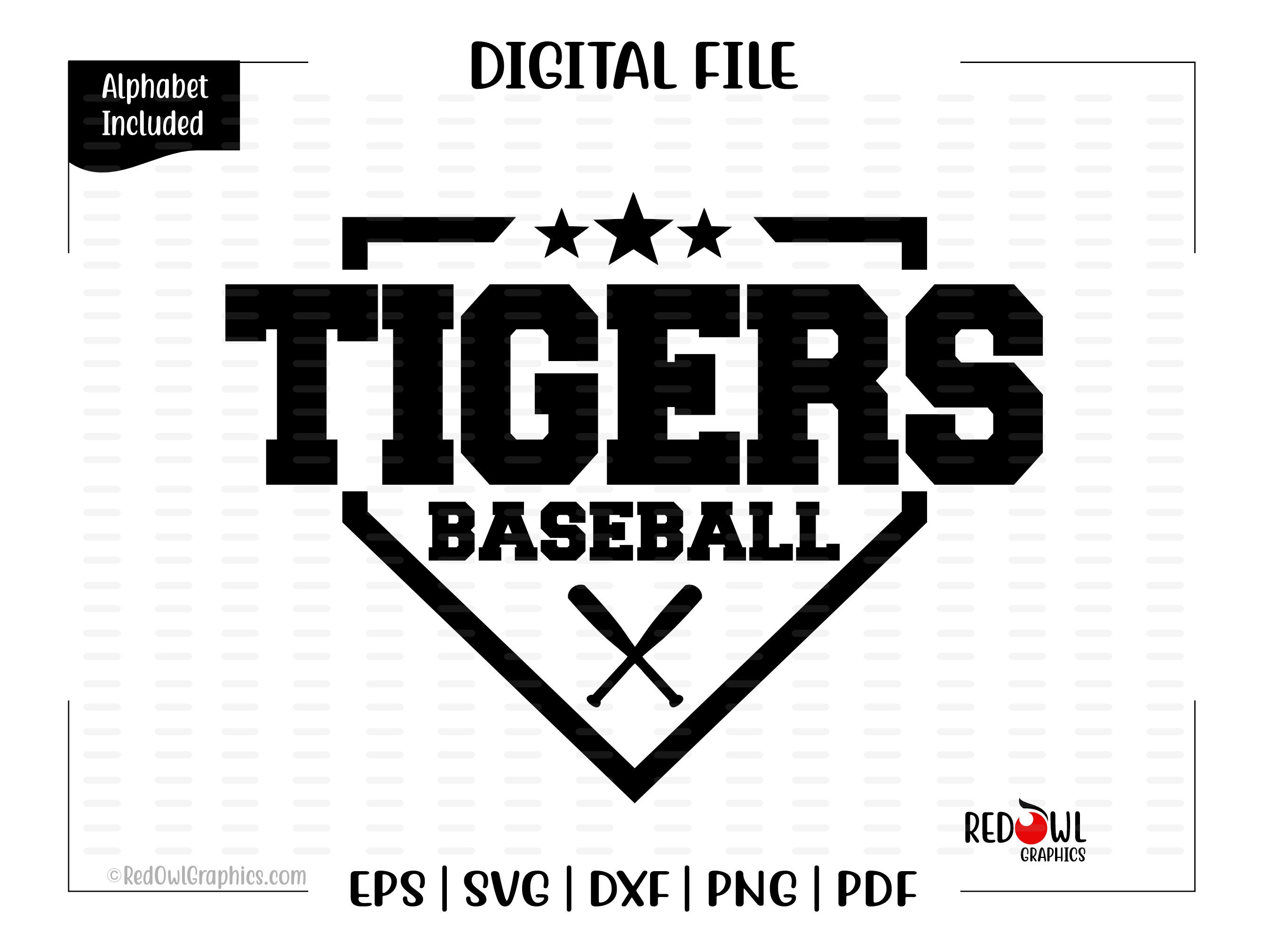 Baseball Svg Tiger Baseball Svg Tiger Tigers Baseball 