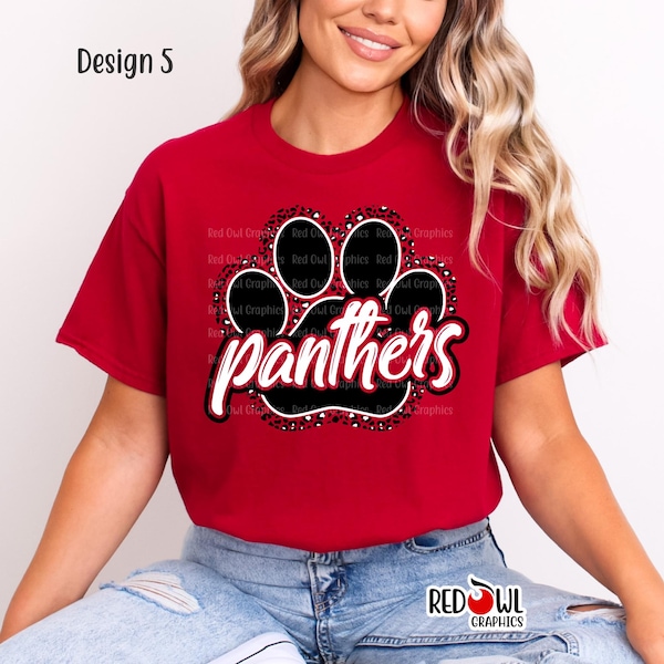 Panther Shirt, Panther, T-Shirt, Hoodie, Sweatshirt, Crewneck, Panthers, Football, Basketball, Baseball, Cheer, Wrestling, Teacher, Mom, Dad