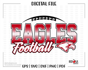Football svg, Eagles Football svg, Eagle, Eagles svg, Football png, svg, dxf, eps, png, pdf, sublimation,Mom,Dad,Coach