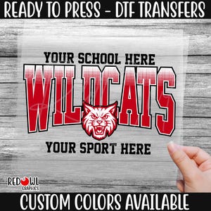 Ready To Press, Wildcat, Wildcat DTF, Custom DTF Transfer, Heat Transfer,DTF, Wildcat Transfer, Direct To Film