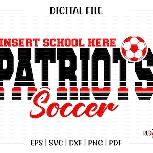 Patriot Soccer svg, Soccer svg ,Patriot, Patriots, Soccer, svg, dxf, eps, png, pdf, sublimation, cut file, htv, vector, clipart, design
