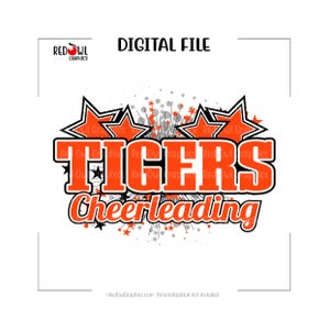 Tigre, Tigres, Animadoras, Animadoras, Animadoras png, Tigres png, Animadoras png, Clipart, Mascota, Escuela, png, sublimación, imprimible, digital imagen 1