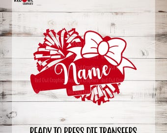 Ready To Press, Cheer Coach,Cheer Mom,Cheer Transfer,Custom DTF Transfer,Heat Transfer,Cheer dtf,Direct To Film,Any Team,Grandma,Sister,Aunt
