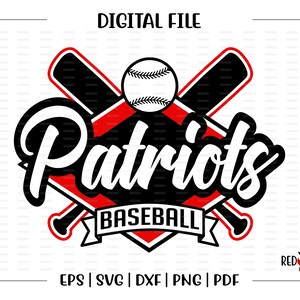 Patriot Baseball svg, Baseball svg, Patriot, Patriots, Baseball, vector, clipart, svg, dxf, eps, png, pdf, sublimation, cut file, htv