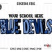 Blue Devil Svg Devils Svg Blue Devil Blue Devils Devil - Etsy