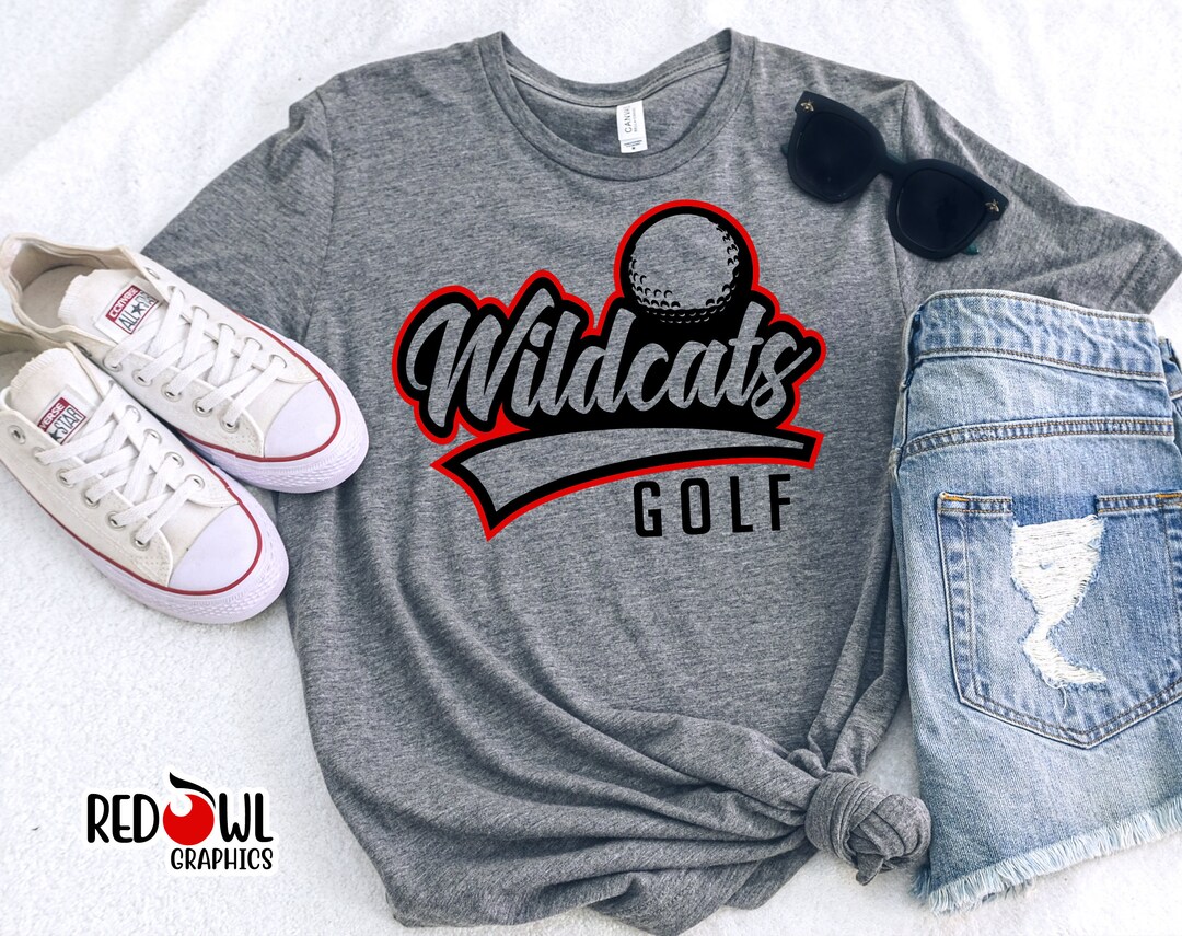 Golf Shirt, Wildcat Shirt, Wildcat, Golf, Wildcat Golf Shirt, Tshirt