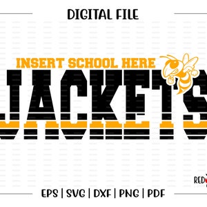 Jackets svg, Yellowjackets svg, Jacket, Jackets, yellowjackets, svg, dxf, eps, png, pdf, sublimation, cut file, htv, vector, digital