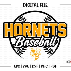 Baseball svg, Hornet Baseball svg, Hornet, Hornets, Baseball, svg, dxf, eps, png, pdf, sublimation, cut file, htv, vector, digital