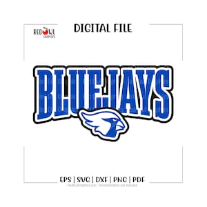 Bluejays svg, Bluejays png, Team Macot, School, Teacher, Coach, Mom, Dad, svg, dxf, eps, png, pdf, sublimation, cut file, htv, design