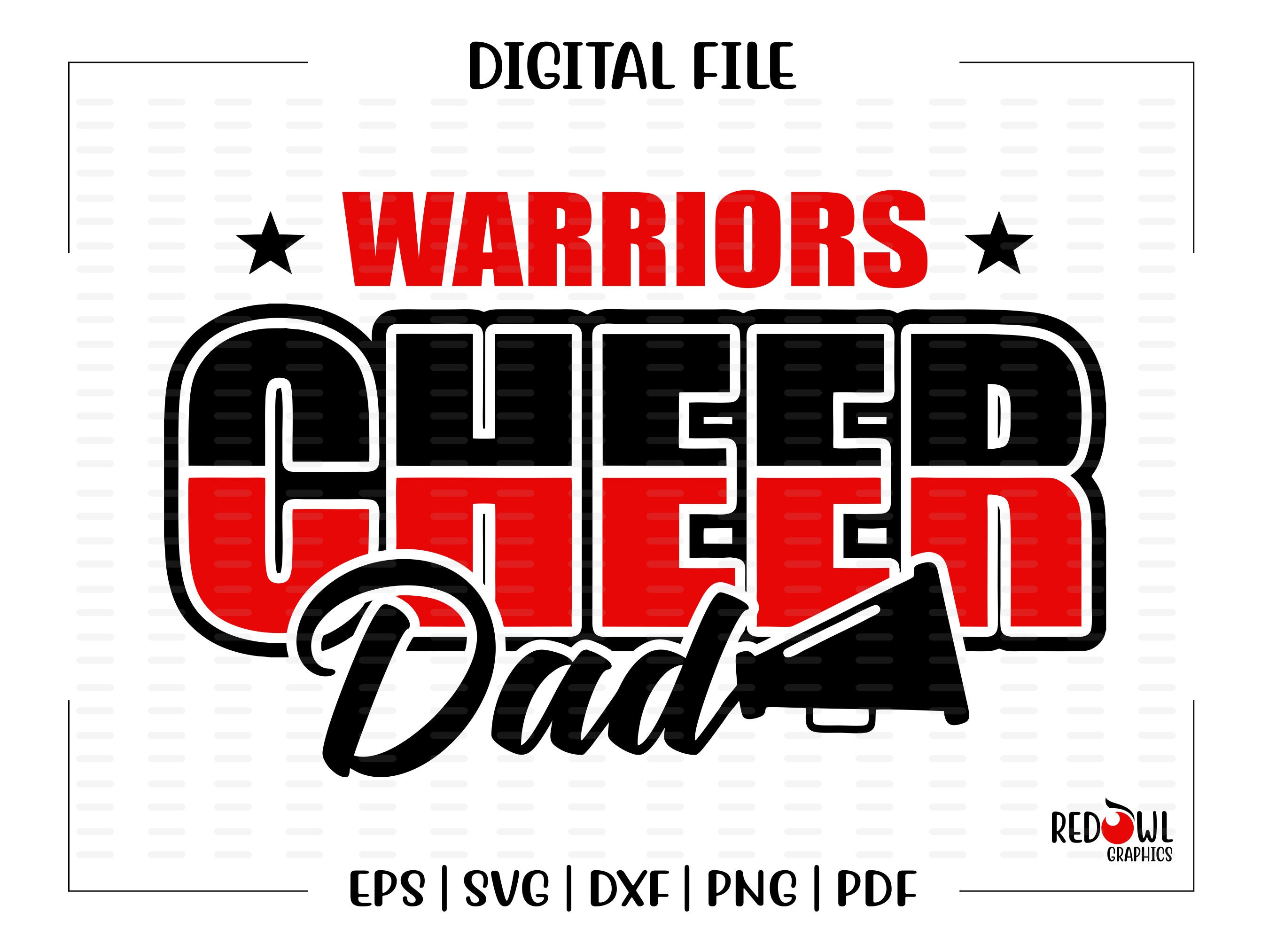 Buy Cheer Dad Svg Cheer Dad Svg Warrior Warriors Cheer Dad Online in ...