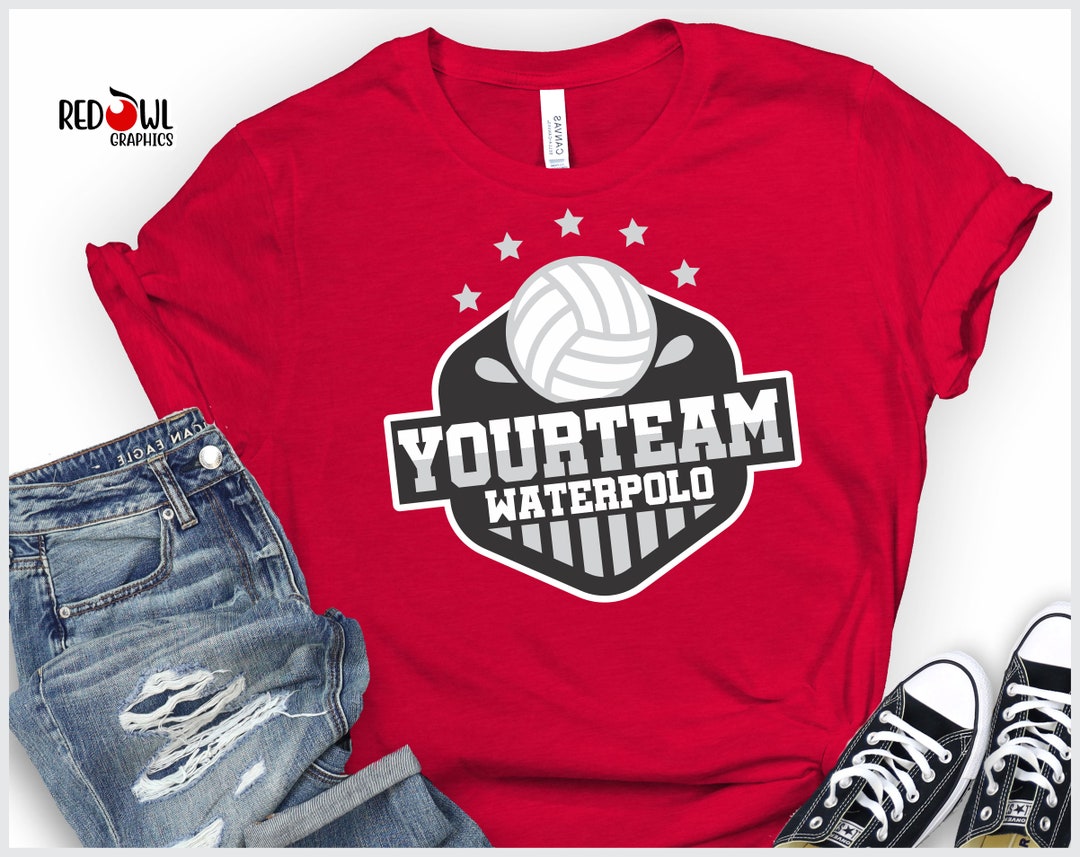 Water Polo Shirt, Personalized Water Polo Tshirt, Shirt, Tshirt