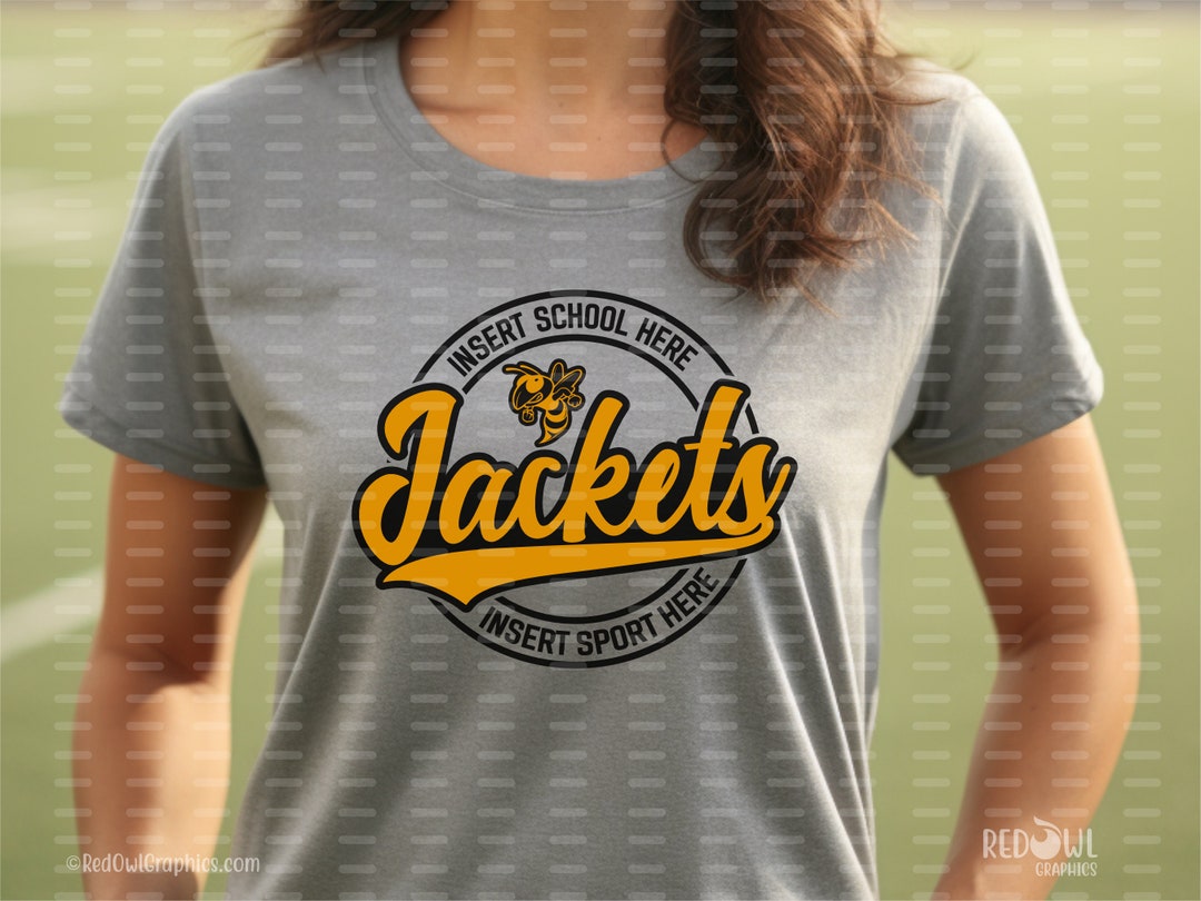 Yellowjacket Shirt Yellow Jacket Tshirt Jackets Tshirt Etsy