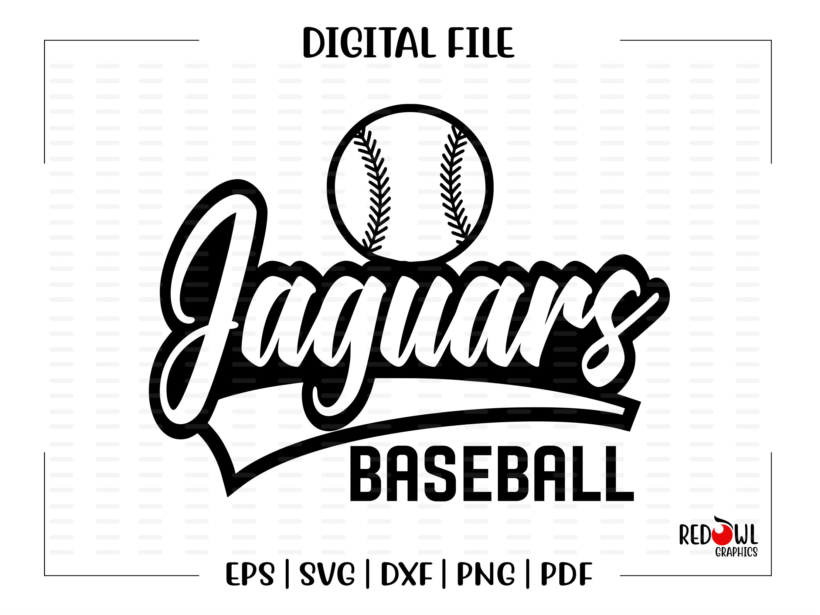 Jaguar Baseball Svg Baseball Svg Jaguar Jaguars Baseball Etsy