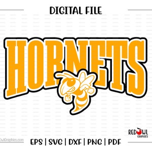 Hornet svg, Hornets svg, Hornet, Hornet, Maskottchen, Schule, svg, dxf, eps, png, pdf, Sublimation, geschnittene Datei, HTV, Vektor, digital