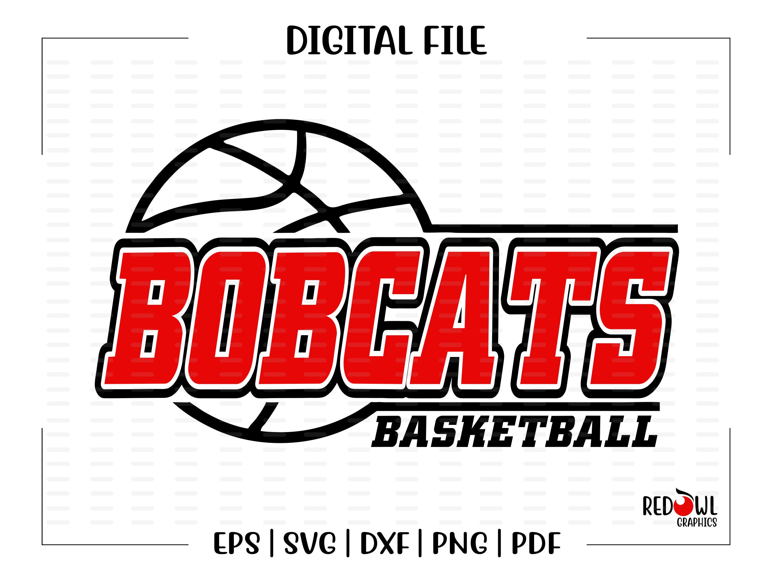 Basketball Svg Bobcat Basketball Svg Bobcat Bobcats Etsy Canada