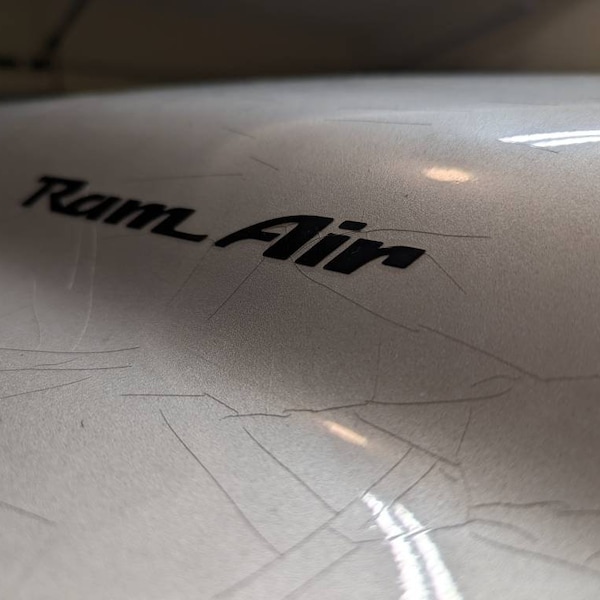 Ram Air Hood Decals (set of 2) for Pontiac Trans Am 2002