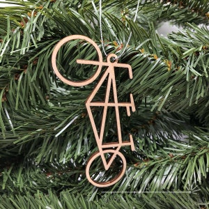 Enfeite de bicicleta tandem, presente para ciclistas, presente para ciclistas, bicicleta para a família, presente de bicicleta para a família, presente de Natal para casais, bicicleta de carga para férias