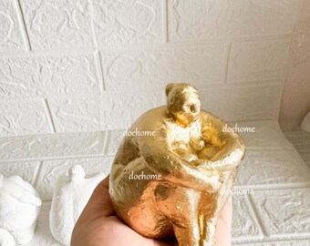 Fat Lady Nordic Creative Woman Statue, Curvy Girls Figurine