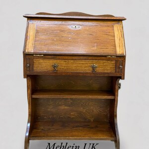 Antique Secretary Desk Etsy UK