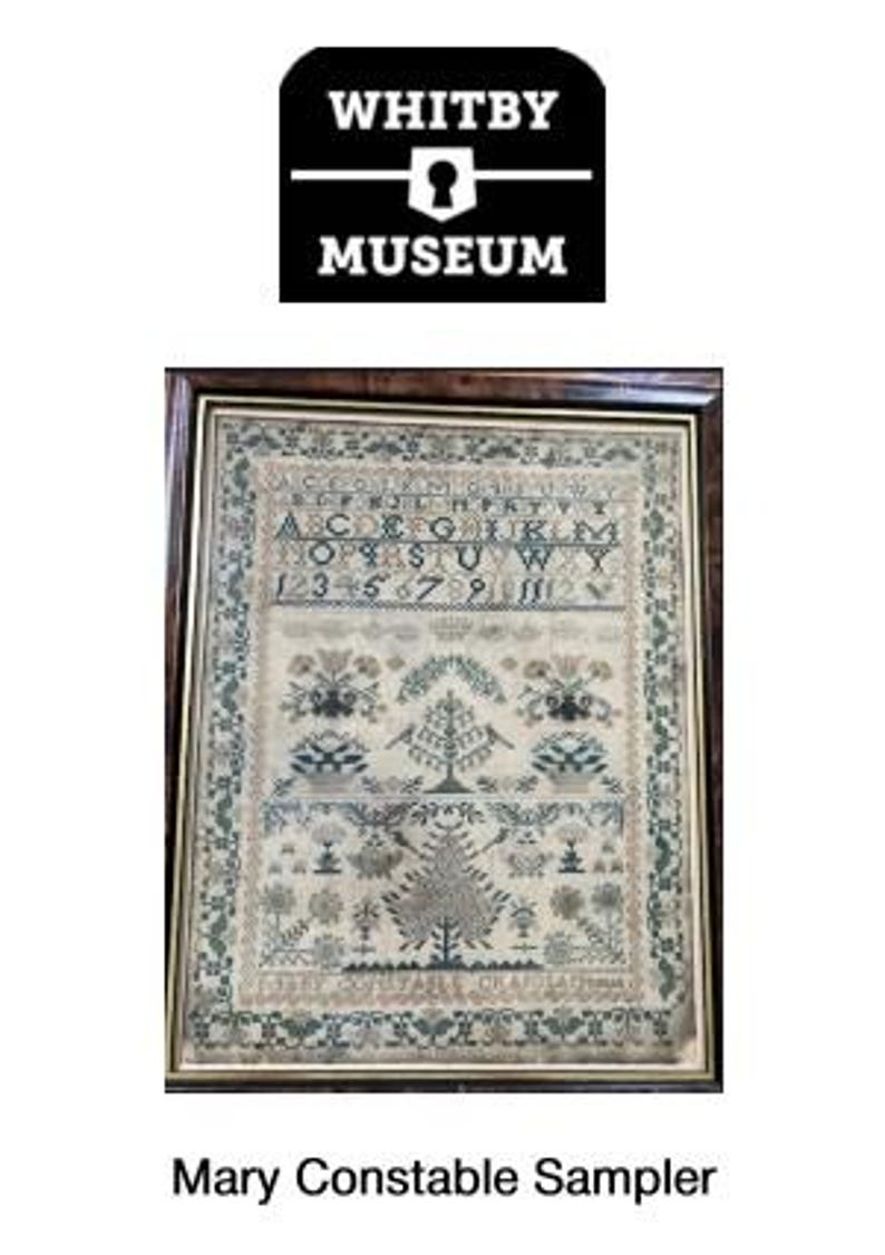 Mary Constable Sampler - Whitby Museum Fundraiser Pdf Cross Stitch ...