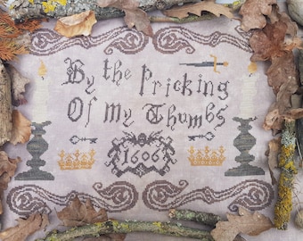 Halloween Cross Stitch Pattern - By The Pricking Of My Thumbs