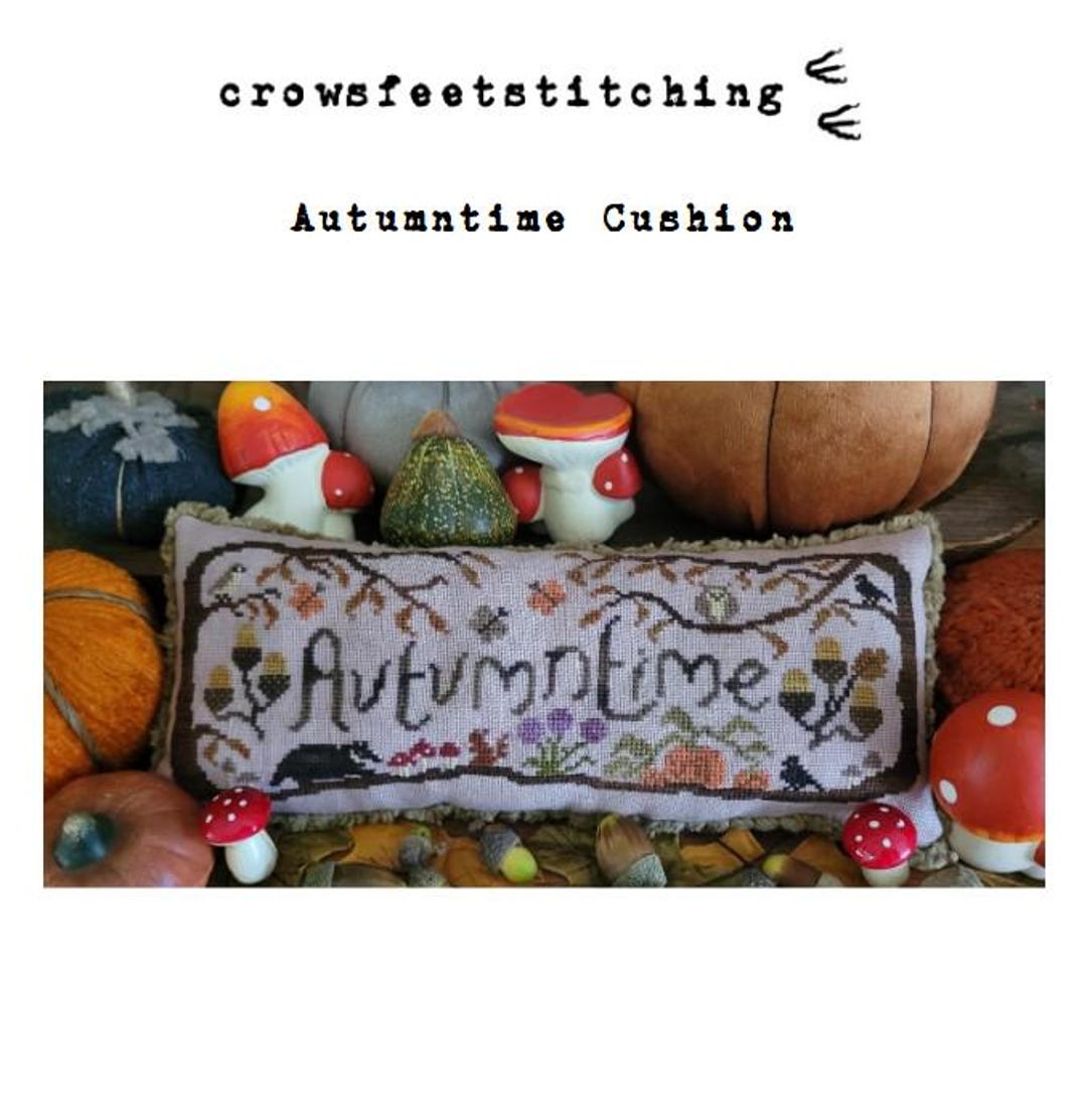 Autumntime - an Autumn Cross Stitch Pdf Pattern - Etsy