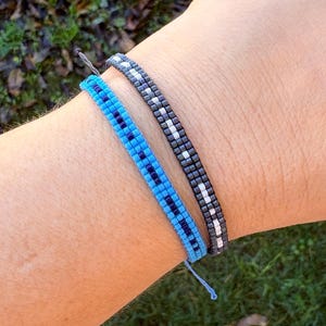 Mors Code Bracelet, Hidden Message Couple Jewelry, Personalized Bracelet